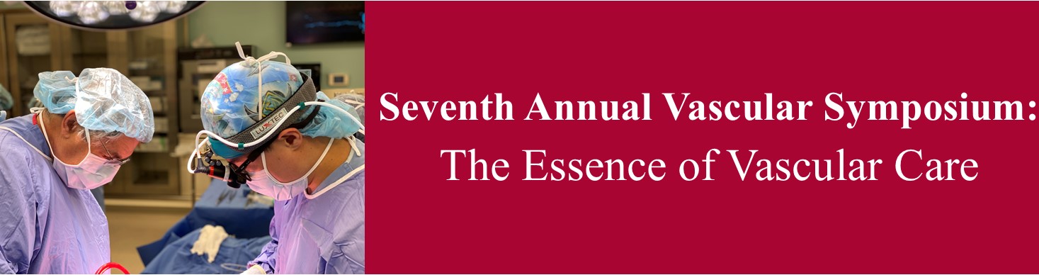 Seventh Annual Vascular Symposium: The Essence of Vascular Care Banner